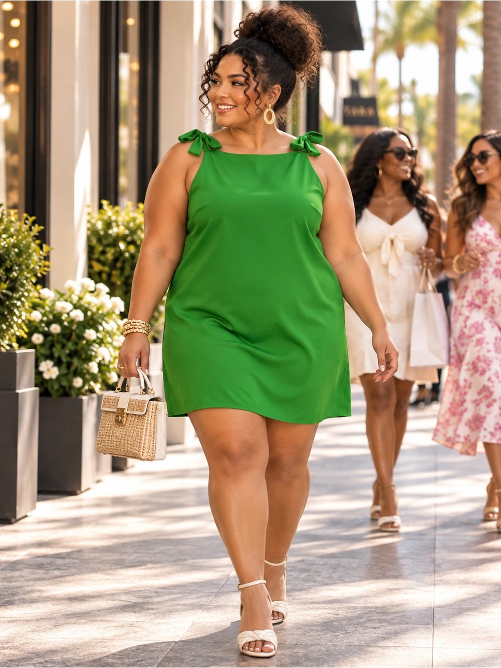 NWT Kate Spade Green Tank Shift Mini Dress Size 3X